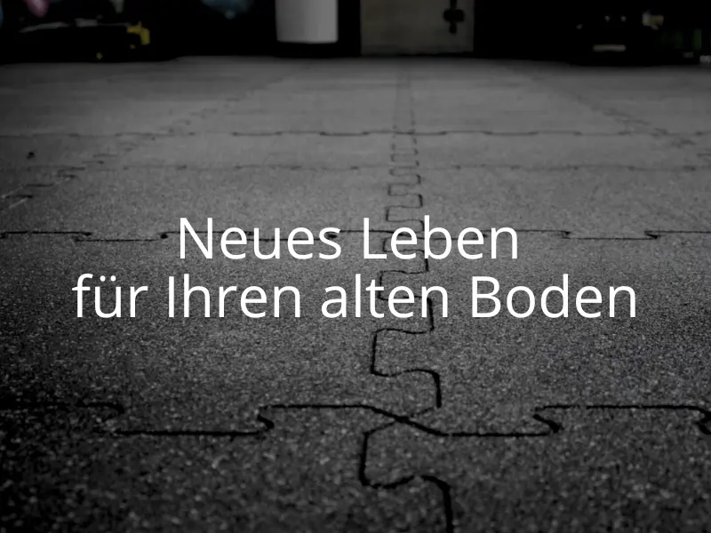 Rücknahme-Service für gebrauchte Sportböden. Bild für mobile Geräte.