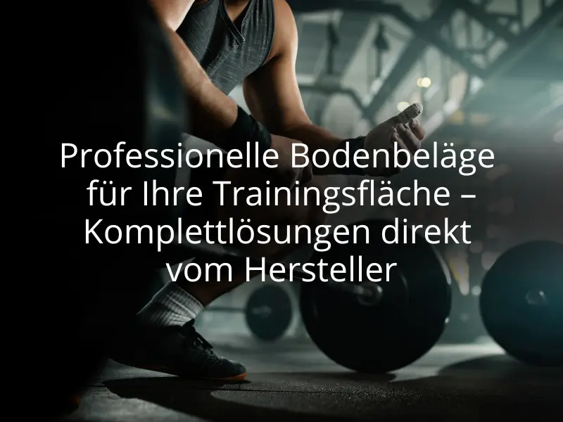 Angebot professioneller Gummiböden für Ihr Business - Fitnessstudio, Physiotherapie. Bild für mobile Geräte.