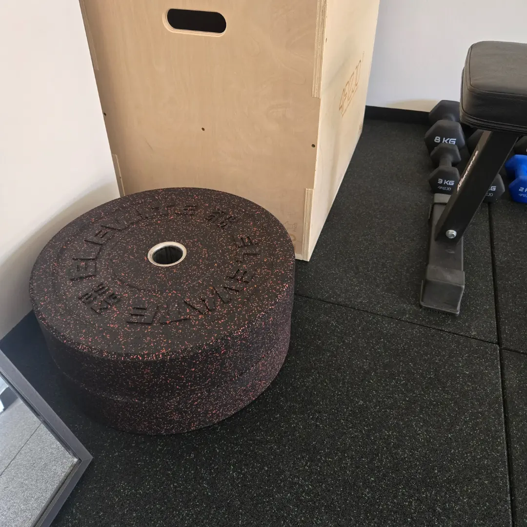 Elevate Bumper-Mosaic-Pro Hantelscheibe – Detailansicht