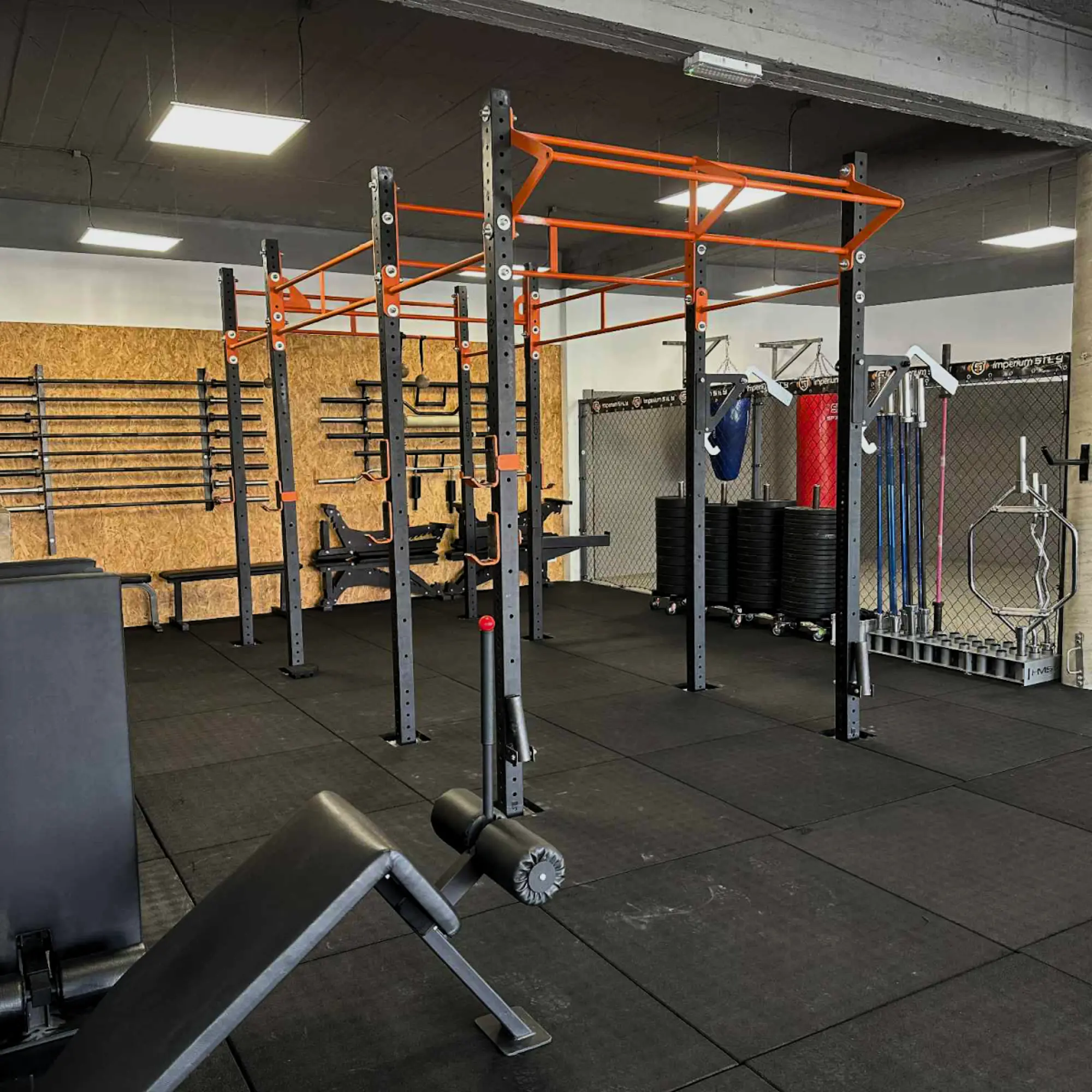Schalldämmung des Bodens im Gym Ełk 310 m²