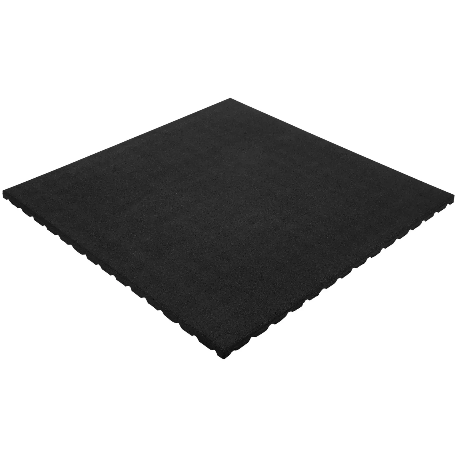 Fitnessboden Antishock 100x100 (25-35mm) - isometrische Ansicht
