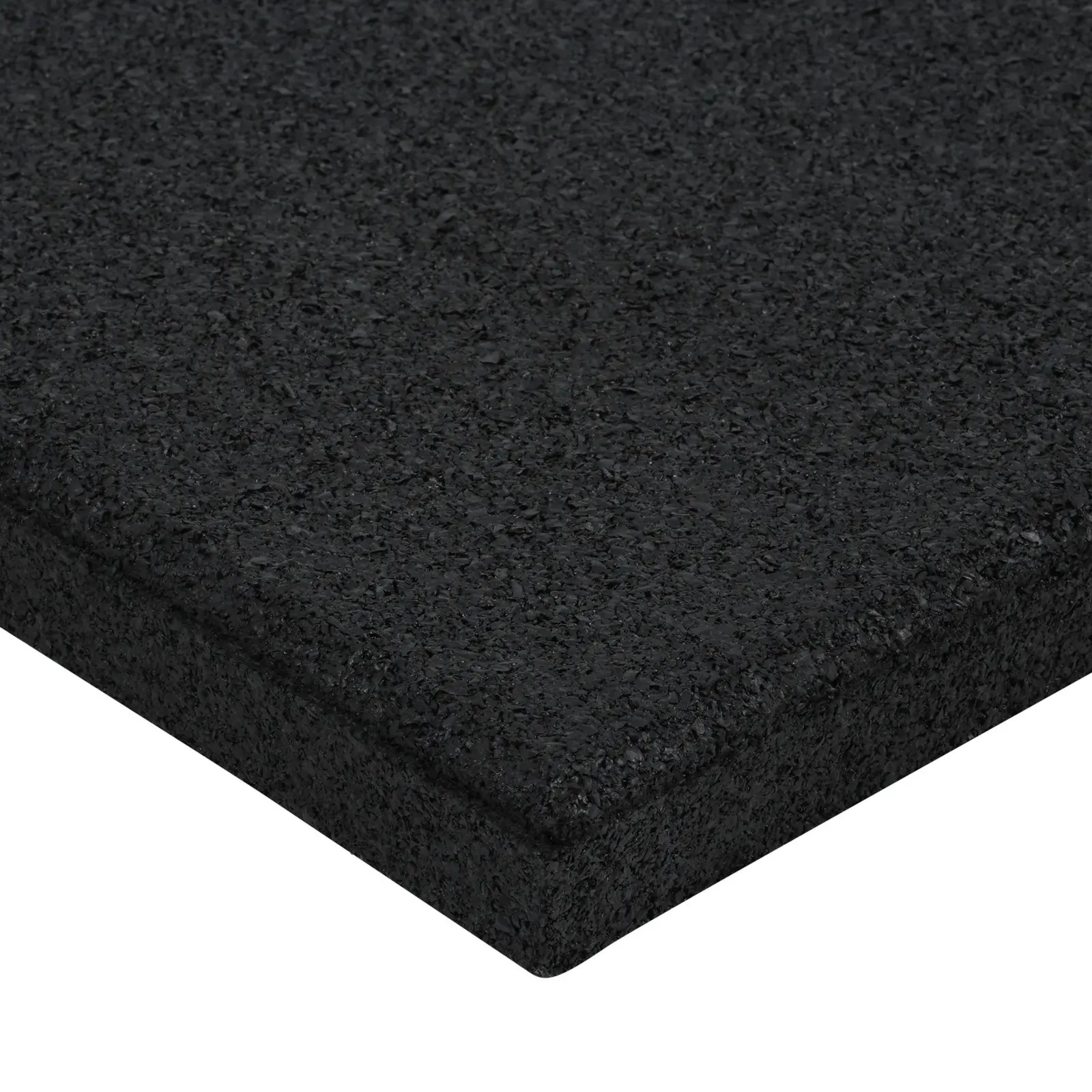 Große Nahaufnahme einer Ecke der quadratischen Gym Square Elevate 100x100 cm Matte