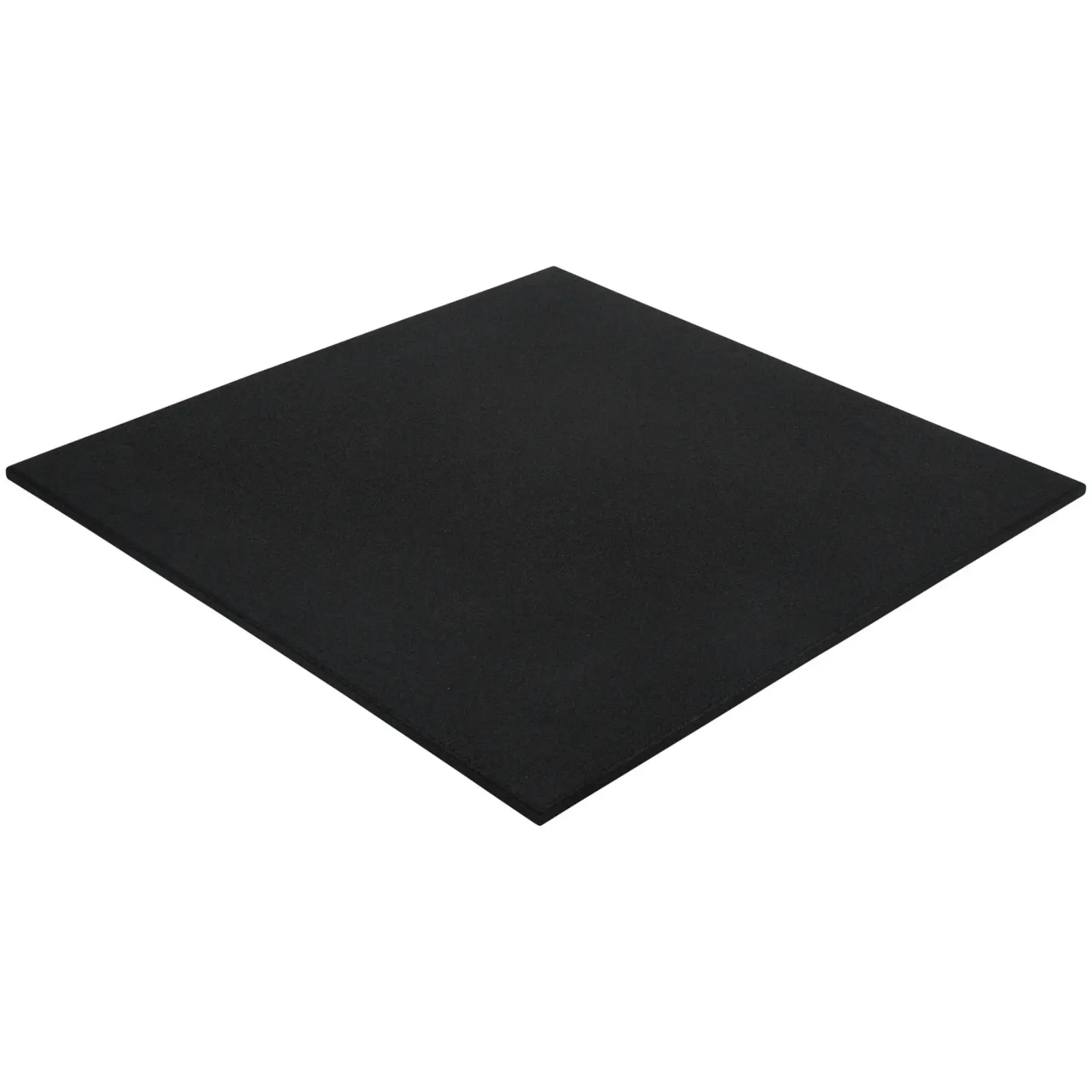 Gummi-Fitnessmatte Gym Square Elevate 100x100 cm - schräg von oben
