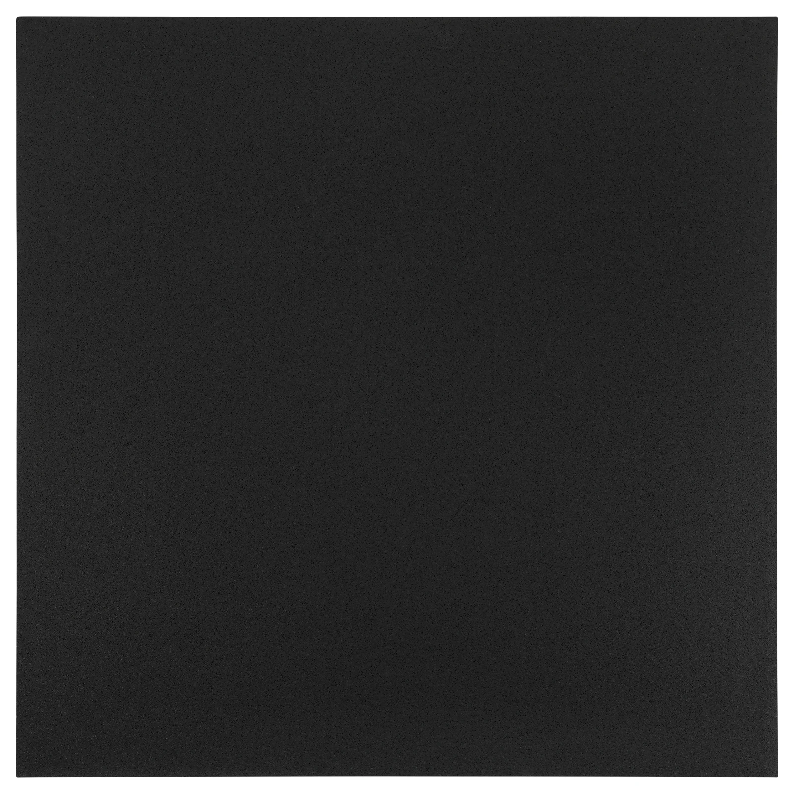 Gummimatte PRO Quadrat schwarz von oben gesehen