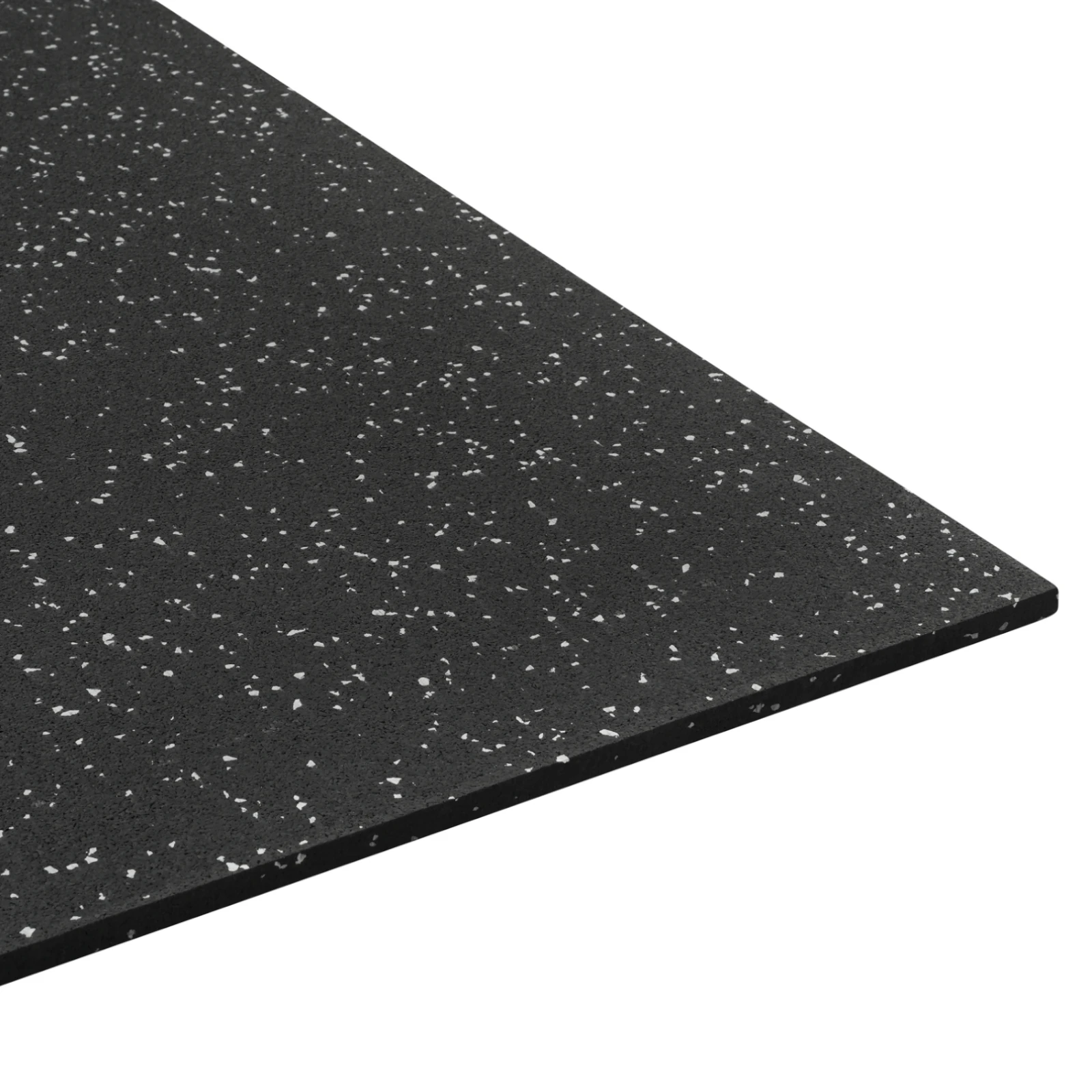 Nahaufnahme der Ecke der Gummimatte PRO Quadrat Mosaik