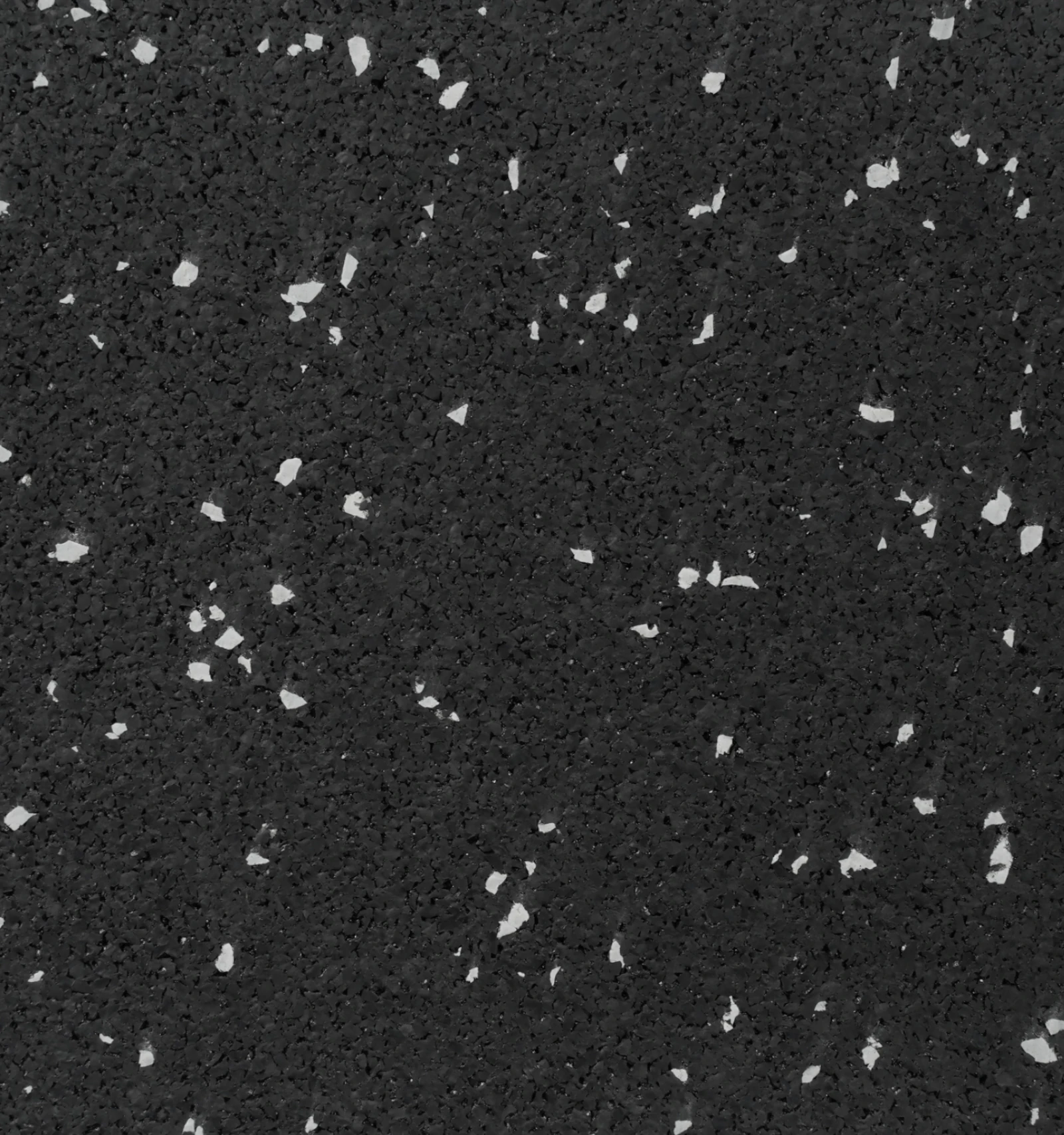 Nahaufnahme der Struktur der Gummimatte Mosaic mit grauem Granulat