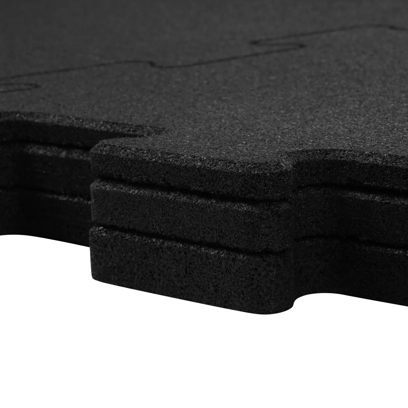 Vergleich verschiedener Stärken der Fitness Puzzle Matte Elevate 102x102 cm