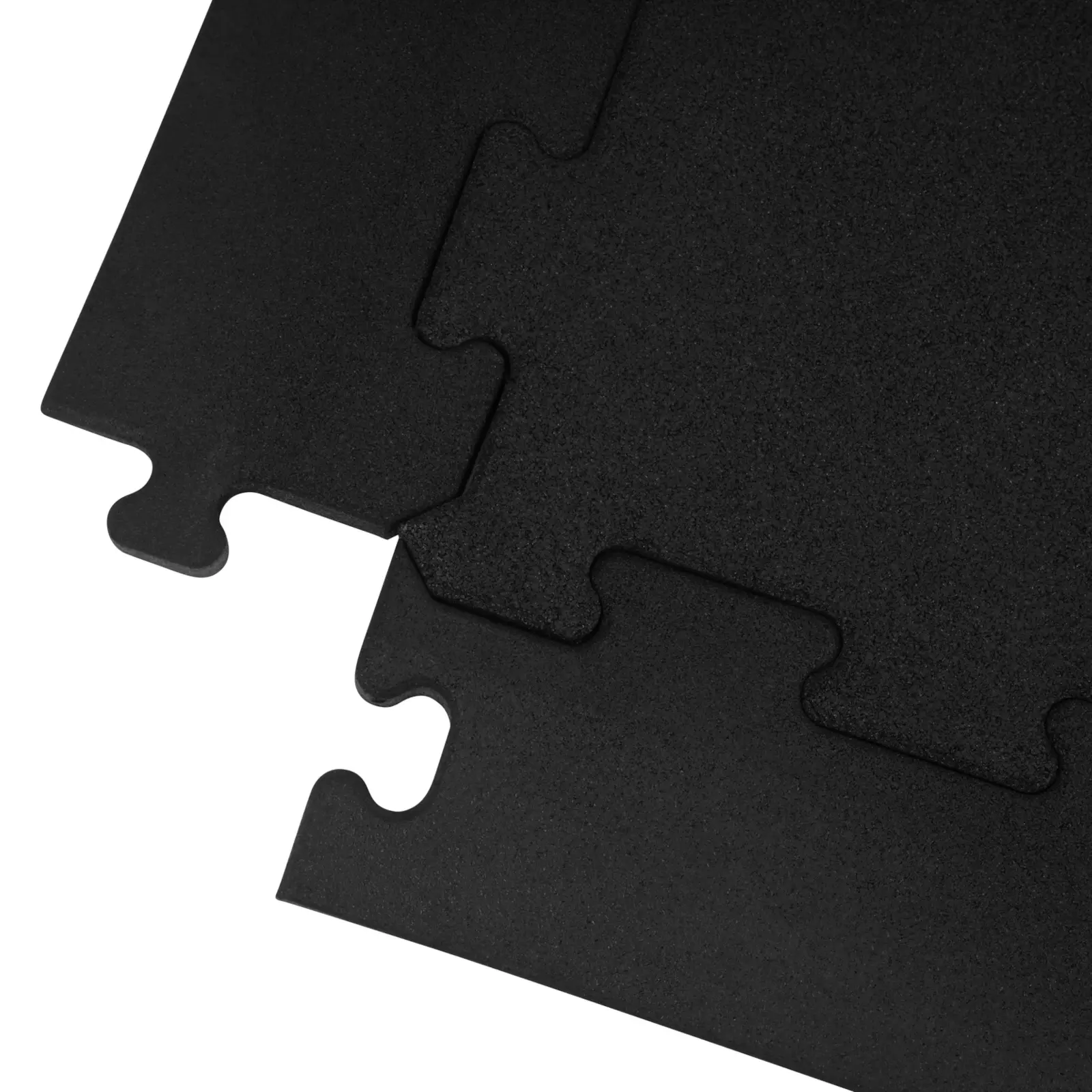 Nahaufnahme der hochwertigen Verarbeitung der Fitness Puzzle Matte Elevate