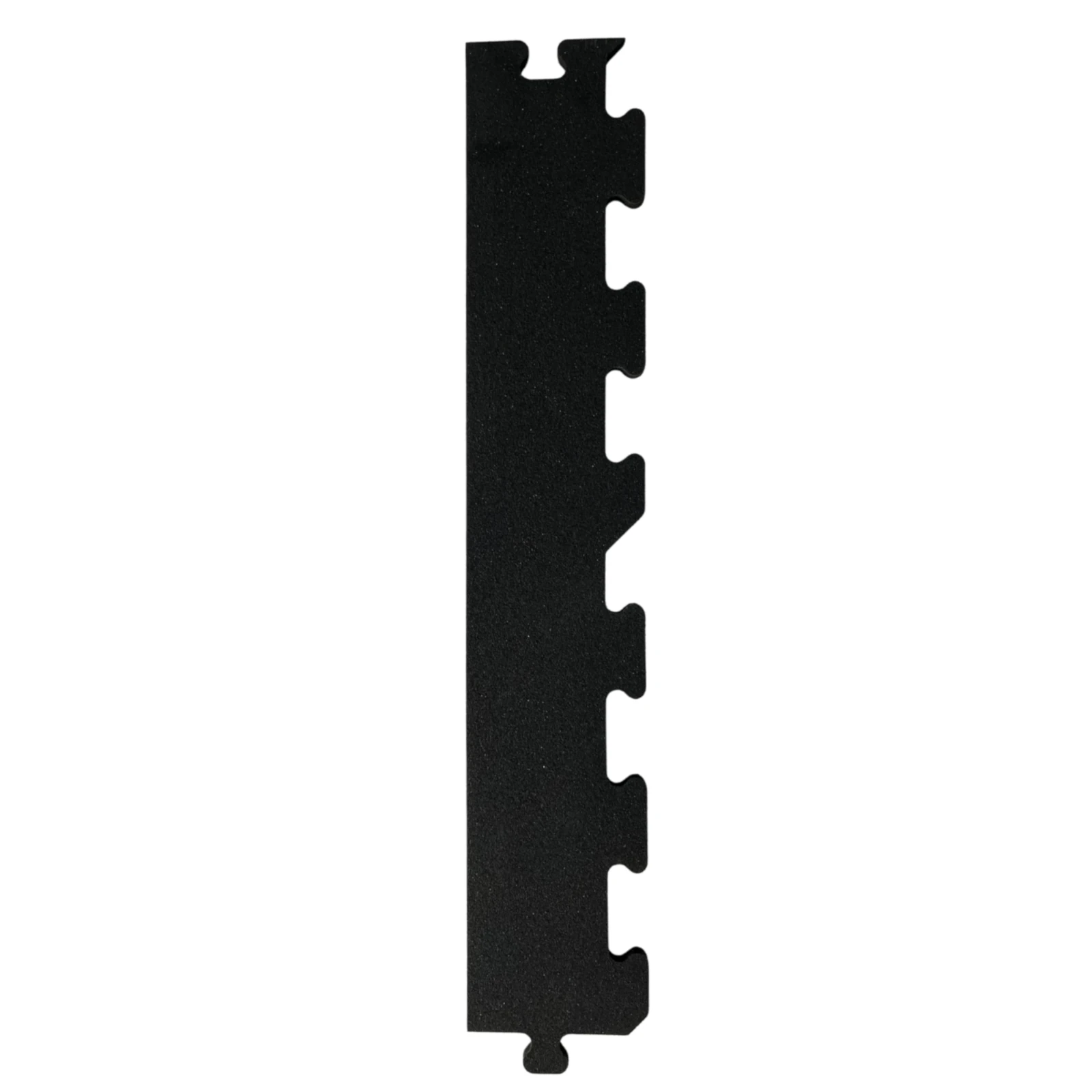 Schwarze Gummimatte gerader Abschluss Puzzle PRO Draufsicht